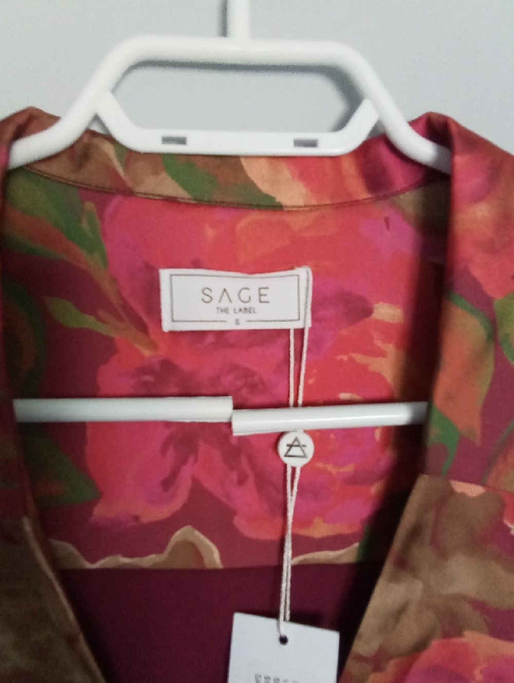 NWT Sage The Label Wrap Dress Size Small - Picture 3 of 5